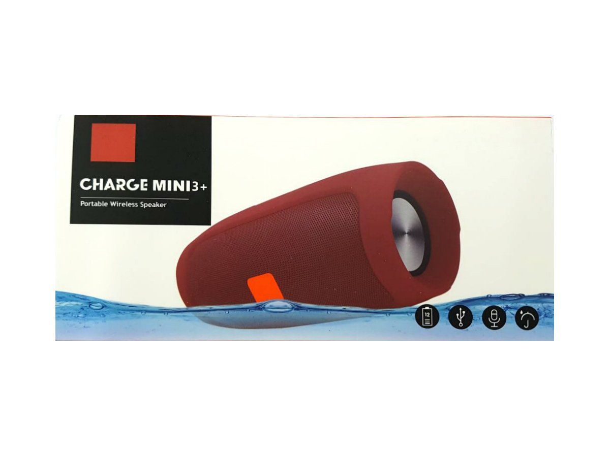 Caixinha De Som Charge Mini 3 Bluetooth Portatil ct - Imagem 4