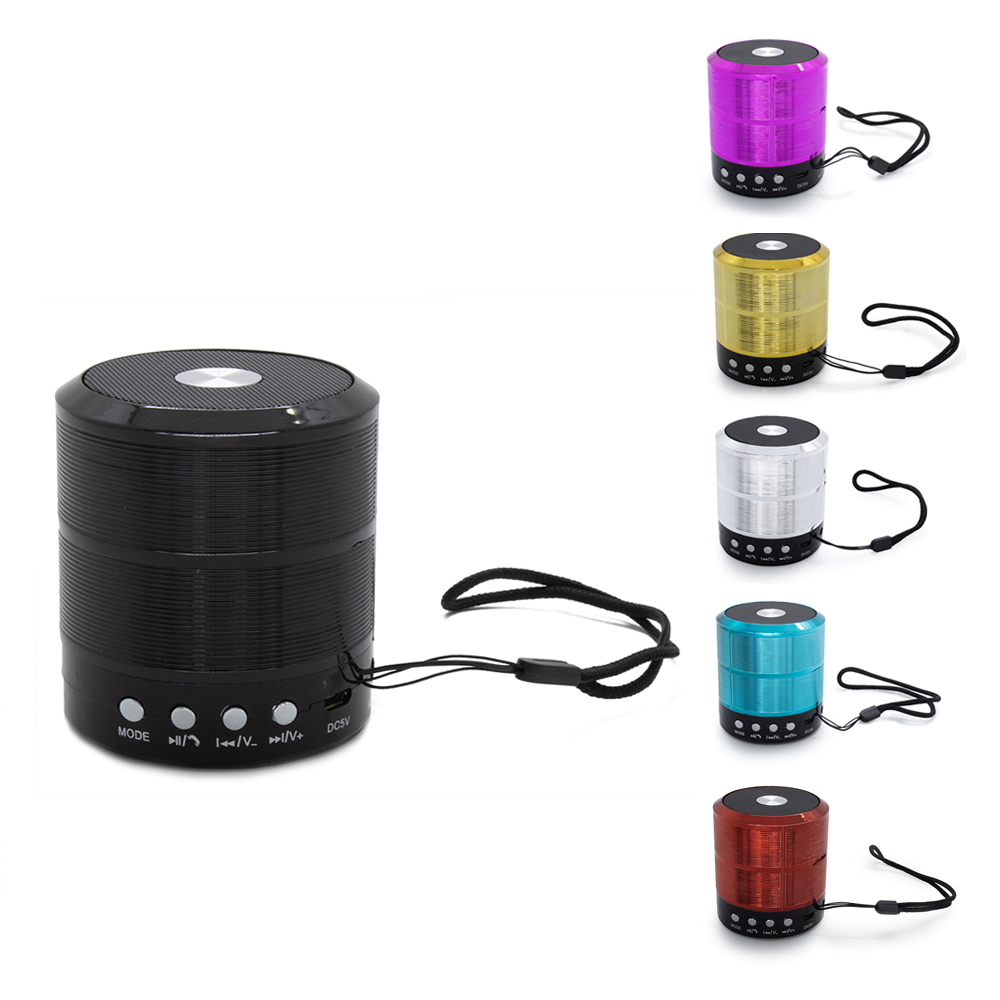 Mini Caixa De Som Portátil Speaker Ws-887 ct - Imagem 6